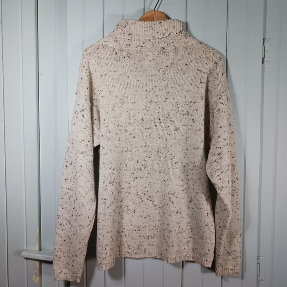 Vintage speckled turtelneck sweater - Picture 2 of 7